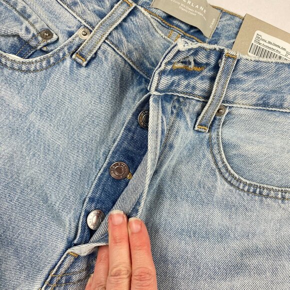 NWT Everlane Jeans Women's Size 29 The Curvy '90s Cheeky Blue - Picture 6 of 14